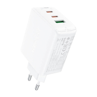 ACEFAST A41 WALL CHARGER, 2X USB-C + USB, GAN 65W (WHITE) A41 WHITE