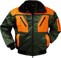 Norway protection Pilotjack Rotdorn groen/oranje maat XXL
