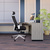 Bürostuhl / Drehstuhl BRANCO Netzstoff / Stoff schwarz hjh OFFICE