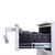 Rollcontainer COLOR OS Metall weiß mit Sitzkissen grau hjh OFFICE
