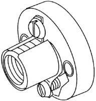 Kleinfassung sw E14 Kst Schraubbef