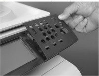 HP CC519-40017 element maszyny drukarskiej Przedni panel