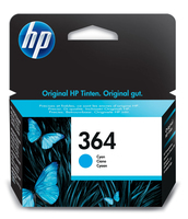 HP 364 oryginalny wkład atramentowy błękitny