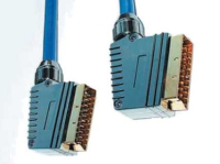 e+p VC 850 U/5 SCART-kabel 5 m SCART (21-pin) Blauw