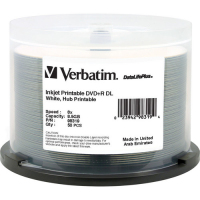 Verbatim 98319 blank DVD 8.5 GB DVD+R DL 50 pc(s)