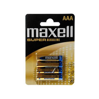 Maxell BAT006M huishoudelijke batterij Wegwerpbatterij AAA Alkaline