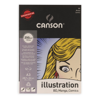 Canson Manga Block Papierblok voor handenarbeid 12 vel