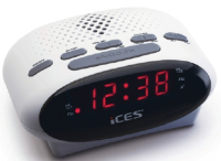 Ices ICR-210 Horloge Blanc