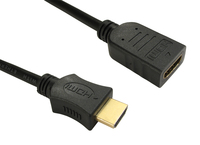 Cables Direct 99HDHS-401 HDMI cable 1 m HDMI Type A (Standard) Black