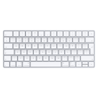 Apple MLA22 keyboard Bluetooth QWERTY English Silver, White