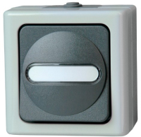 Kopp 560656006 light switch Black, Grey