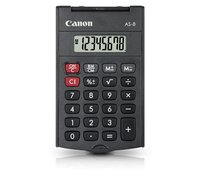 Canon AS-8 számológép Hordozható Kijelző kalkulátor Szürke