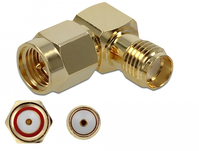 DeLOCK 89979 cable gender changer SMA Gold