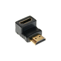 InLine 17600H tussenstuk voor kabels HDMI A female HDMI Zwart