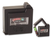 Velleman BATTEST Batterietester Schwarz