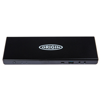 Origin Storage HYP-USBCAPD-S-OS laptop dock & poortreplicator Docking USB 3.2 Gen 1 (3.1 Gen 1) Type-A + Type-C Zwart