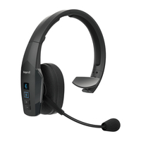 BlueParrott B450-XT MS Headset Draadloos Hoofdband Kantoor/callcenter USB Type-C Bluetooth Zwart