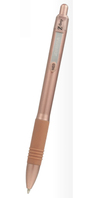 Zebra Pen Z-Grip Smooth Rose Gold Retractable BP 1.0mm Black Clip-on retractable ballpoint pen