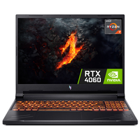 Acer Nitro V 16 ANV16-41 Gaming Laptop - AMD Ryzen 7 8845HS, 16GB, 512GB SSD, NVIDIA GeForce RTX 3050 6G, 16" WUXGA 165Hz, Windows 11, Black