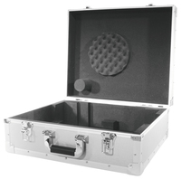 Roadinger 30123222 audio equipment case Turntable Hard case Plywood Silver