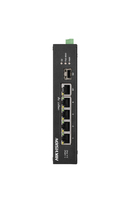 Hikvision Digital Technology DS-3T0306HP-E/HS netwerk-switch Unmanaged L2 Fast Ethernet (10/100) Power over Ethernet (PoE) Grijs