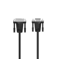 Hama 00200714 Videokabel-Adapter 1,5 m DVI-I VGA (D-Sub) Schwarz