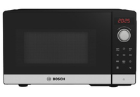 Bosch Serie 2 FFL023MS2 mikróhullámú sütő Szabadonálló Egyszerű mikrohullámú sütő 20 L 800 W Fekete, Rozsdamentes acél
