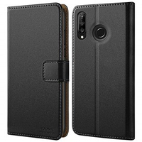 JLC Huawei P30 Lite Luxury Wallet - Black