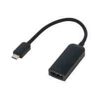 VisionTek 901495 video cable adapter USB Type-C DisplayPort Black