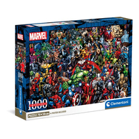 Clementoni Marvel Jigsaw puzzle 1000 pc(s) Maps