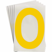 Brady TS-152.40-514-O-YL-20 self-adhesive symbol 20 pc(s) Yellow Letter