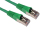 Cables Direct 2m CAT6a, M - M networking cable Green S/FTP (S-STP)