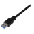 StarTech.com USB3CAB2M USB kábel 2 M USB 3.2 Gen 1 (3.1 Gen 1) USB A USB B Fekete