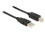 DeLOCK 20m, USB2.0-A - USB2.0-B USB-kabel USB A USB B Zwart