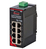 Red Lion SL-8ES-1 łącza sieciowe Nie zarządzany Fast Ethernet (10/100) Czarny, Czerwony