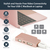 StarTech.com USB C Multiport Video Adapter with HDMI, VGA, Mini DisplayPort or DVI - USB Type C Monitor Adapter to HDMI 1.4 or mDP 1.2 (4K) - VGA or DVI (1080p) - Rose Gold Alum...