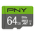 PNY Elite 64 GB MicroSDXC Klasa 10