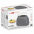 Clatronic TA 3565 Toaster 2 Scheibe(n) Grau 700 W