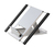 Ergoline 60001230 notebook stand 43.2 cm (17") Black, Silver