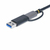 StarTech.com USB 3.0 Multikartenleser, SD/microSD/CF, Mobiler USB 5Gbps Kartenadapter, Externer USB-C Kartenleser mit angeschlossenem USB-A Adapter - Funktioniert mit jedem Betr...