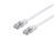 Equip Cat.6A U/FTP Flat Patch Cable, 1.0m, White