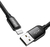 Baseus CAMLT-ASY01 USB kábel 0,3 M USB A USB C/Micro USB A/Lightning Fekete