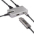 StarTech.com USB C Multiport Adapter - USB-C to 4K 60Hz HDMI 2.0, 100W Power Delivery Pass-through - 3-Port 10Gbps USB Hub - Portable USB Type-C Mini Docking Station - 10" (25cm...