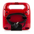 Domo DO9242W gofrera 2 barquillo(s) 750 W Rojo