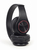 Gembird BHP-LED-01 hoofdtelefoon/headset Bedraad en draadloos Hoofdband Muziek/Voor elke dag Micro-USB Bluetooth Zwart