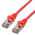 MCL FTP6-0.5M/R câble de réseau Rouge 0,5 m Cat6 F/UTP (FTP)
