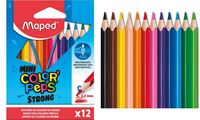 Maped Crayon de couleur COLOR'PEPS STRONG MINI, étui de 12 (82862812)