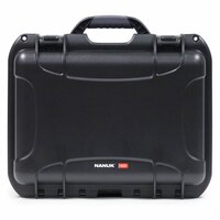 NANUK Schutzkoffer Case Typ 920, Zertif, 42,4x34,0x17,3cm, 2,3kg, gepolsterte Trennwände, Schwarz