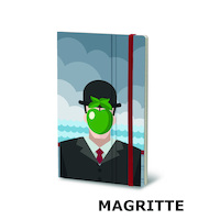 Notatnik STIFFLEX, 13x21cm, 192 strony, Magritte
