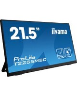iiyama ProLite T2255MSC schwarz 21.5"/54.6cm 1920x1080 16:9 1.000:1 (statisch) 5ms IPS 60Hz HDMI DP Touchscreen